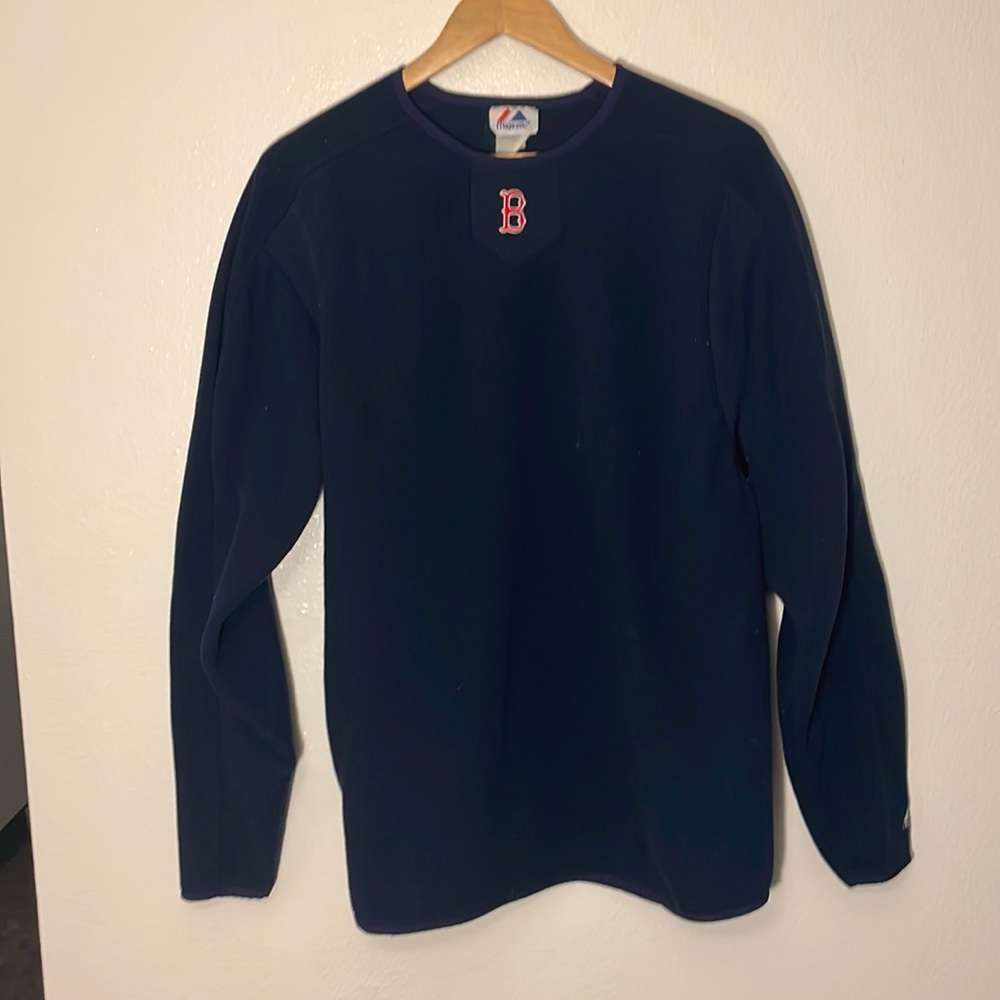 Vintage Boston RedSocks Fleece Pullover, Size XL